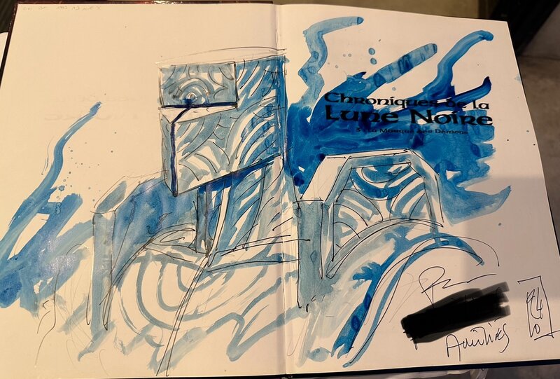 Olivier Ledroit, Chroniques de la lune noire - Sketch