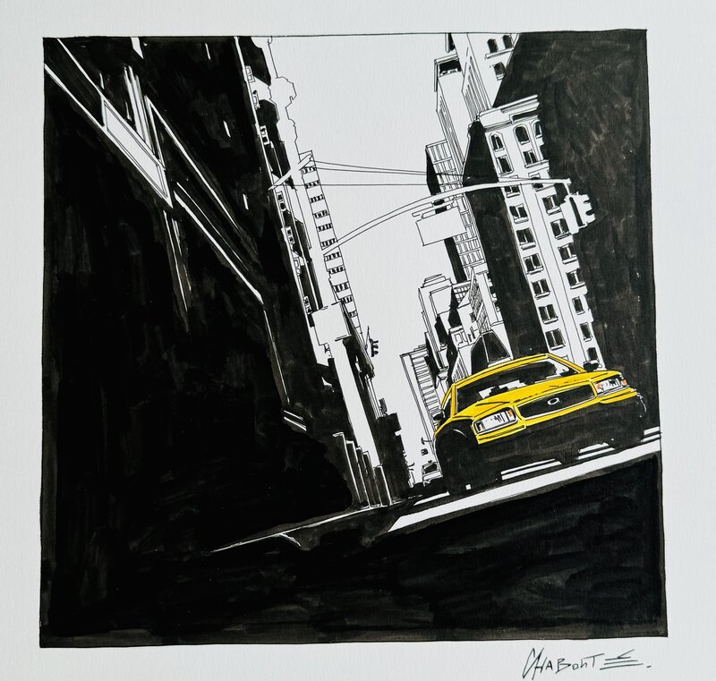 Yellow Cab by Christophe Chabouté - Comic Strip