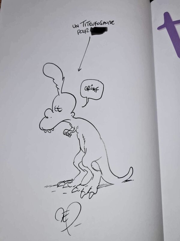 Titeuf by Zep - Sketch
