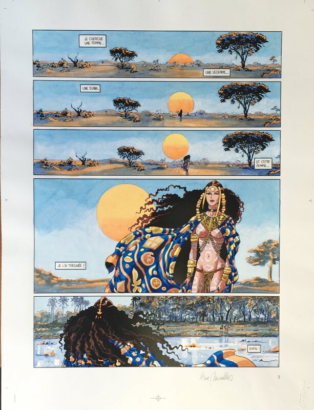 Ana Mirallès, Djinn - Le pavillon des plaisirs - Comic Strip