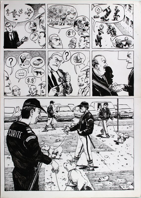 The Substitute p.2 by Ivan Brun - Comic Strip