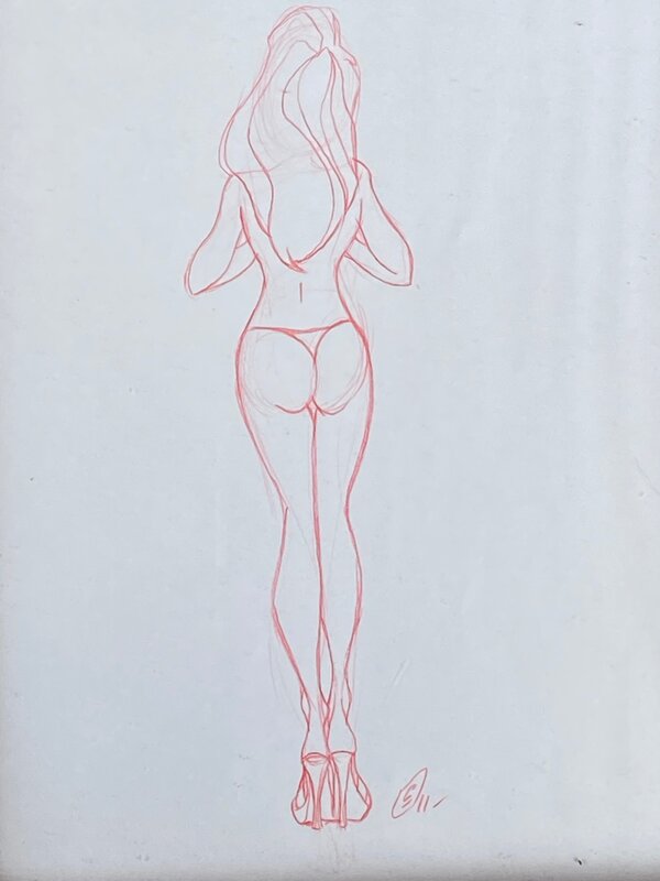 Crisse, illustration originale, 