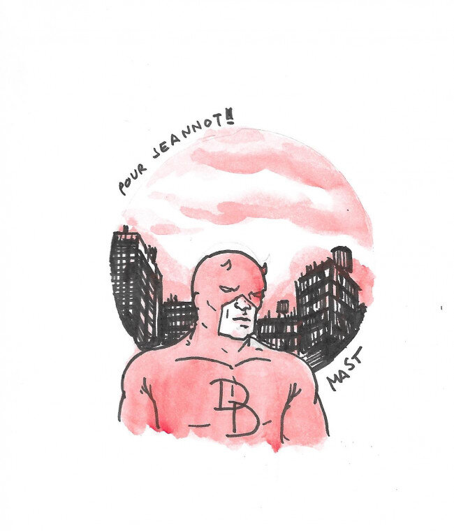 Daredevil by JL Mast - Sketch