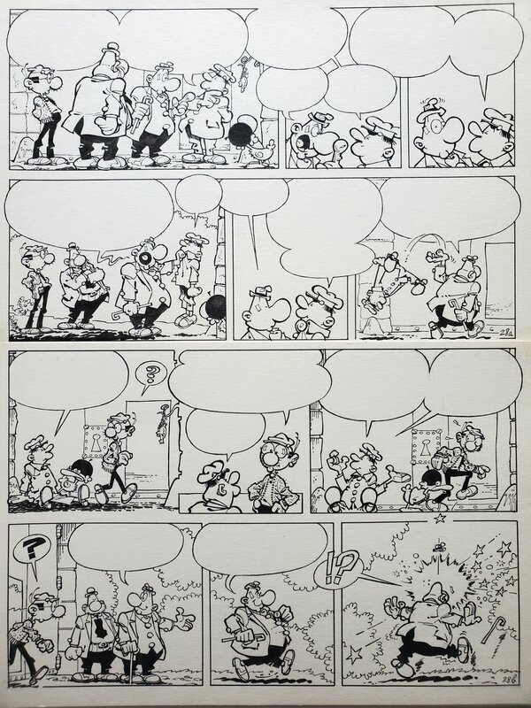 Greg, ACHILLE TALON ET L'ARME DU CROCODILE - Comic Strip