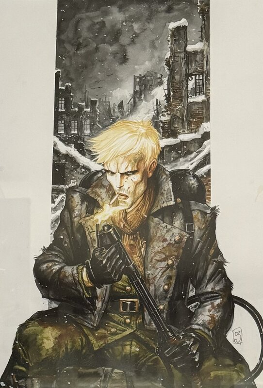 Olivier Ledroit, Requiem Chevalier Vampire - Planche originale