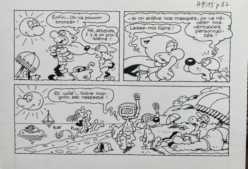 Super Matou by Jean-Claude Poirier - Comic Strip