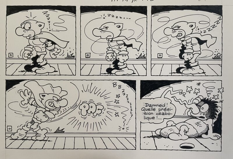 Super Matou by Jean-Claude Poirier - Comic Strip
