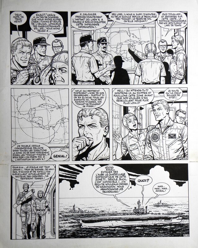 For sale - Buck DANNY –  » Tome 41 – Mission Apocalypse  » – Page 14 – Francis Bergèse - Comic Strip