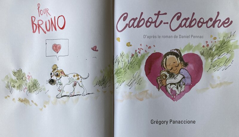 Cabot -  Caboche par Grégory Panaccione - Dédicace