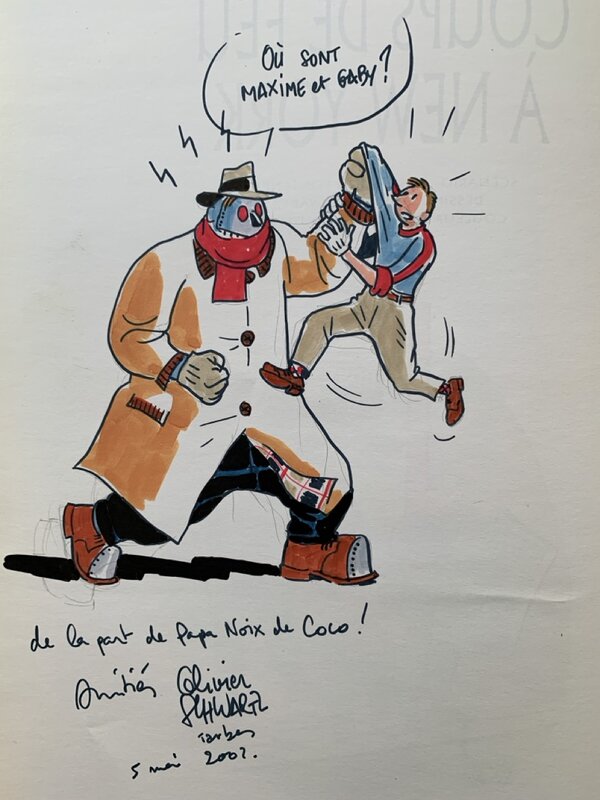 Schwartz - Inspecteur Bayard - Dédicace