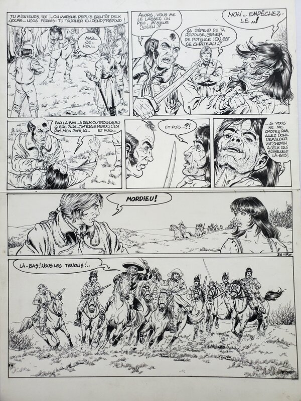 Pierre Legein, DAMPIERRE   T5 LE CORTEGE MAUDIT - Comic Strip