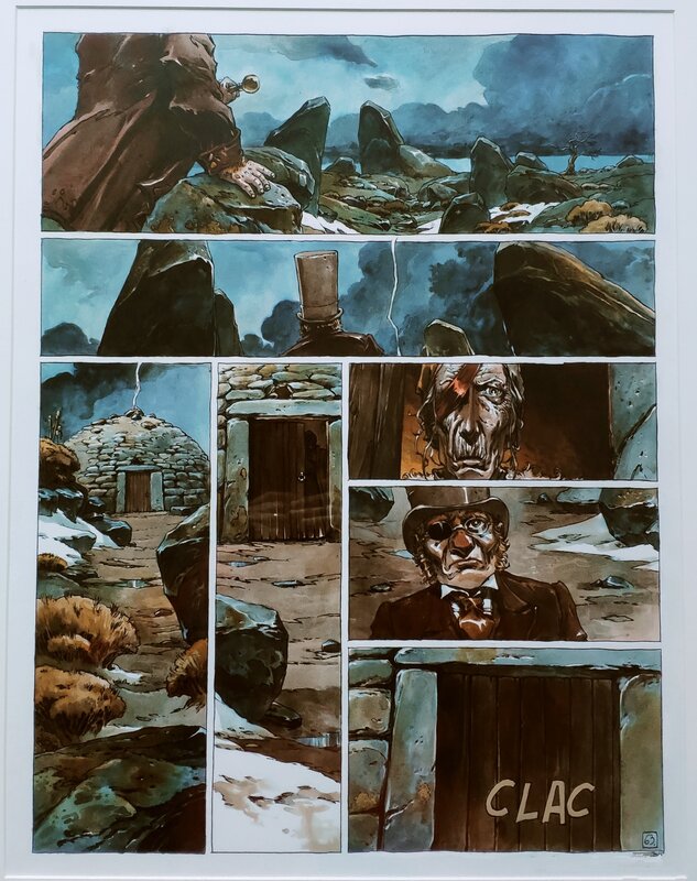 Algernon Woodcock par Guillaume Sorel - Planche originale