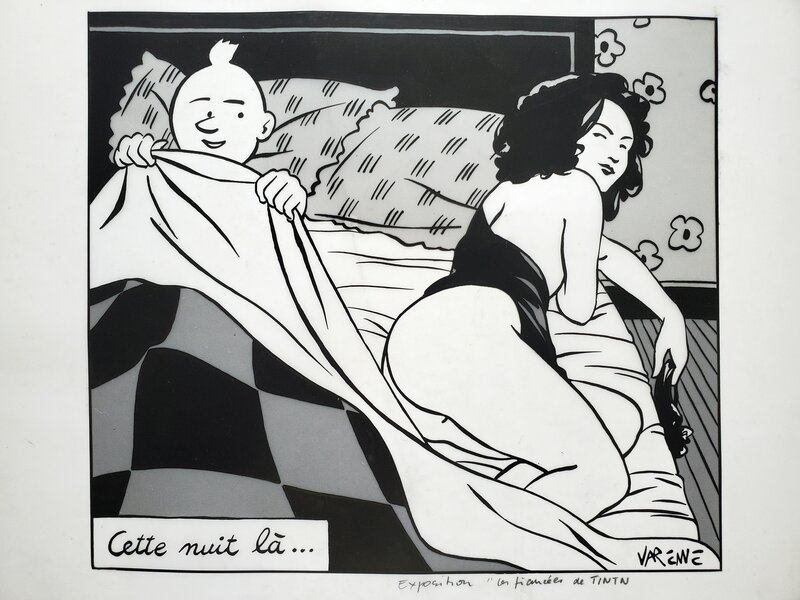 CETTE NUIT-LA ... par Alex Varenne - Illustration originale