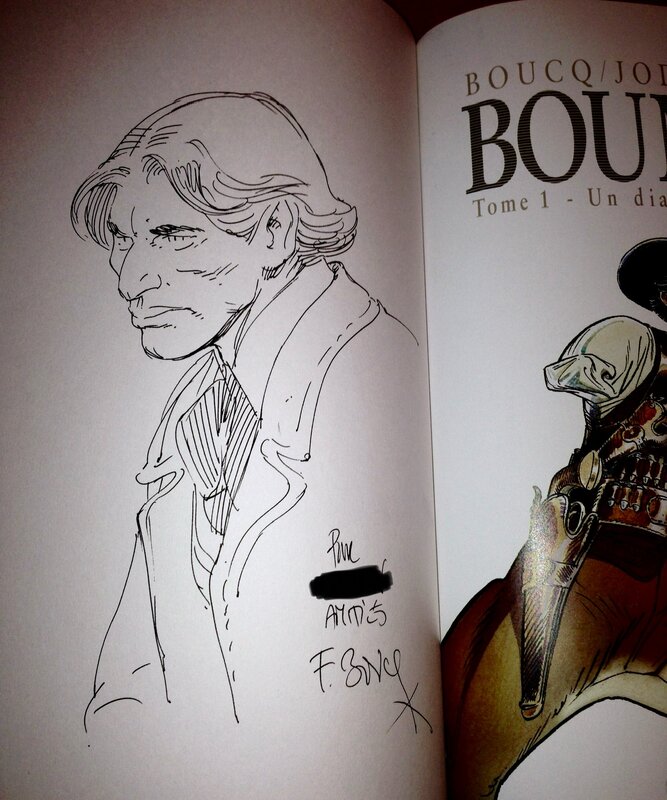 Bouncer by François Boucq - Sketch