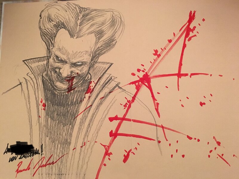 Dracula by Riccardo Federici - Sketch