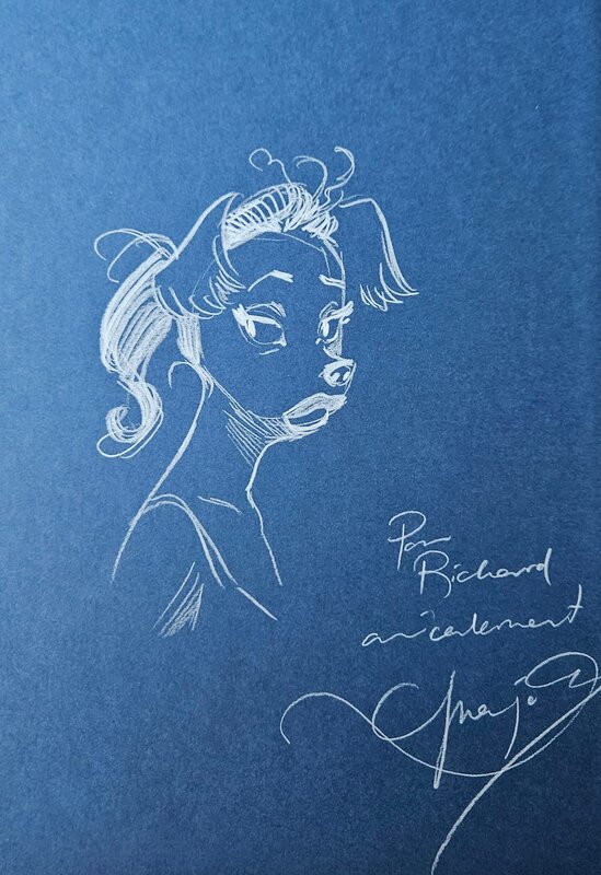 Juanjo Guarnido, Blacksad - Hannah - L'Enfer, Le Silence - Dédicace