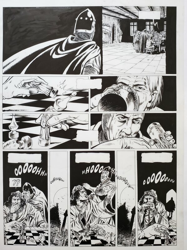 AMBRE BLANC par Christian Verhaeghe - Planche originale