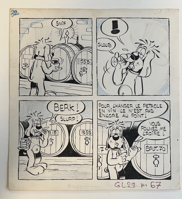 Henri Dufranne, Gai Luron - 1ère Chandeleur 2D du 04-02-2024 - Comic Strip