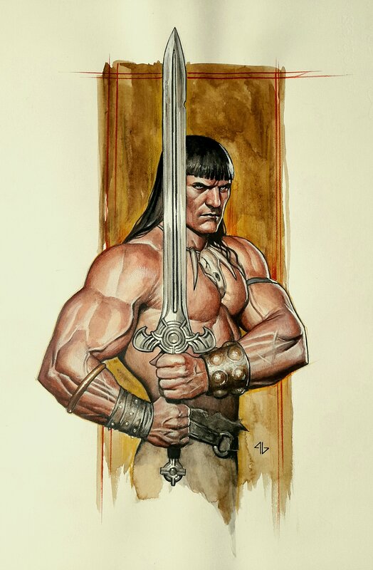 Conan by Adi Granov - Original Illustration