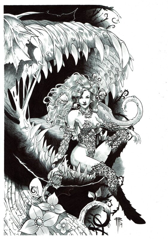 Poison Ivy par Philippe Bringel - Illustration originale