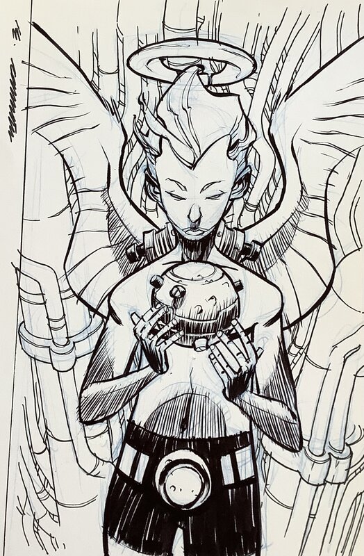 Angel par Eric Canete - Illustration originale