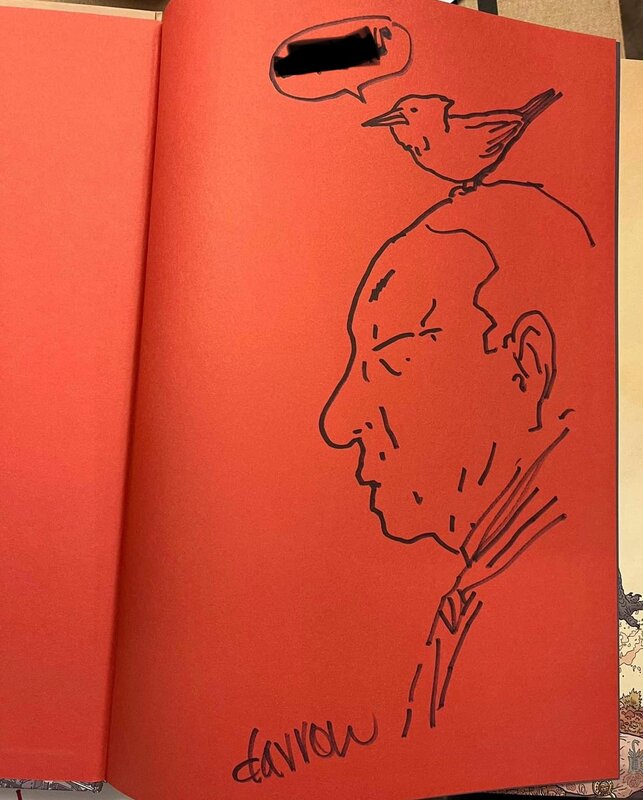 Shaolin cowboy by Geof Darrow - Sketch