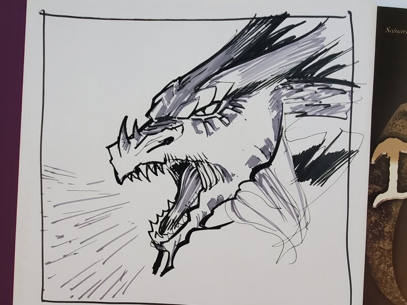 Mateo Guerrero, DRAGONSEED  T1 DE CENDRES ET DE SANG - Sketch