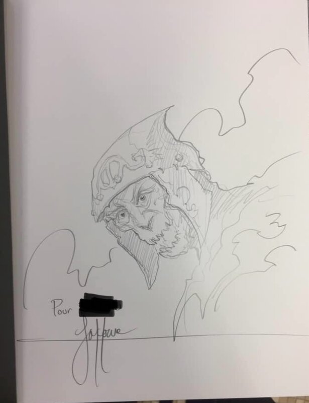 Bolg par John Howe - Illustration originale