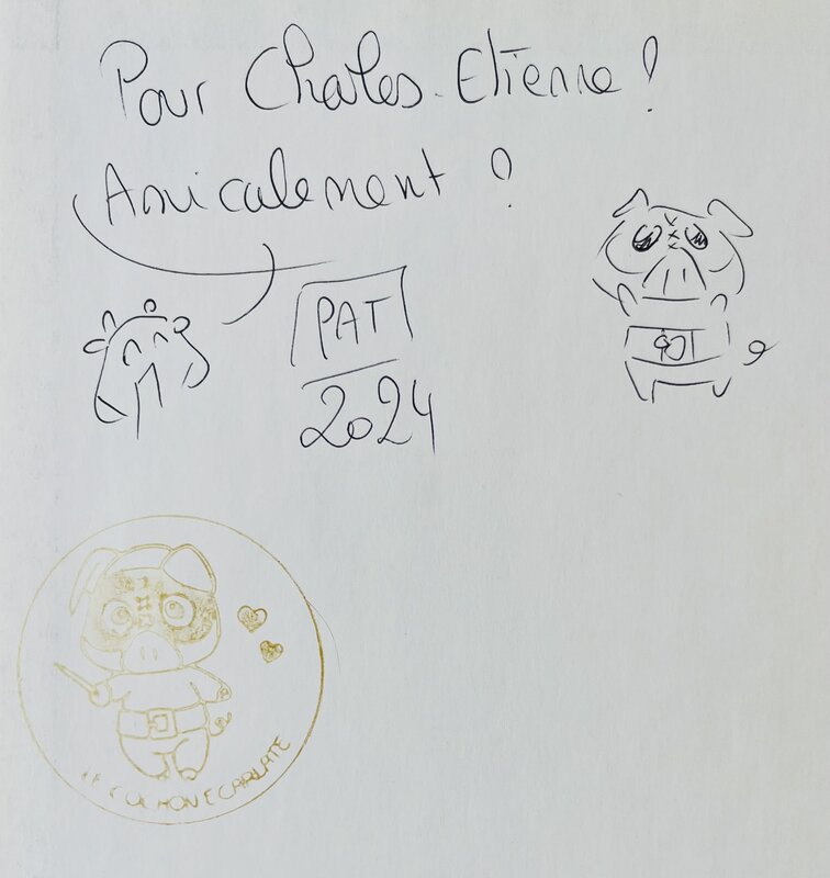 La rose écarlate par Patricia Lyfoung - Dédicace
