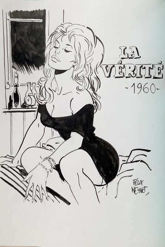 Meynet Bardot - Illustration originale