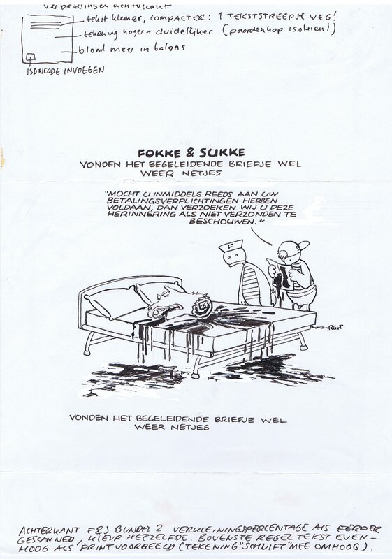 Jean-Marc van Tol, Fokke & Sukke zien het echt niet - cover achterkant - Couverture originale
