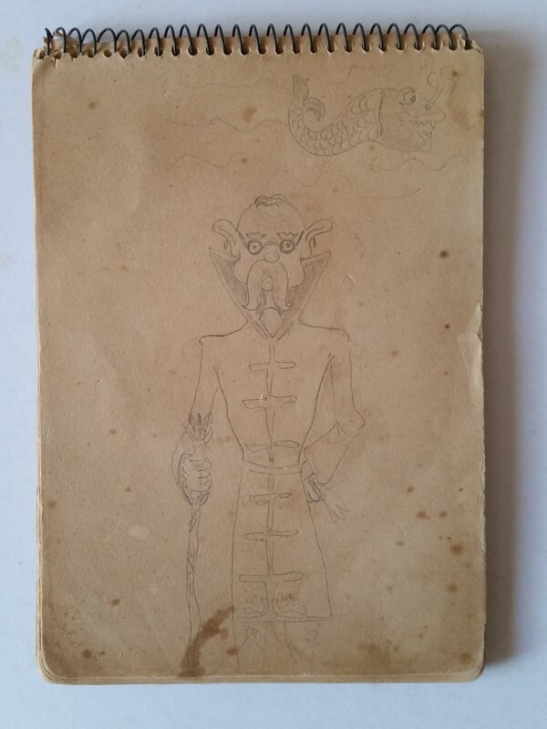 For sale - Bild, Carnet + croquis + planches originales lot - Original art
