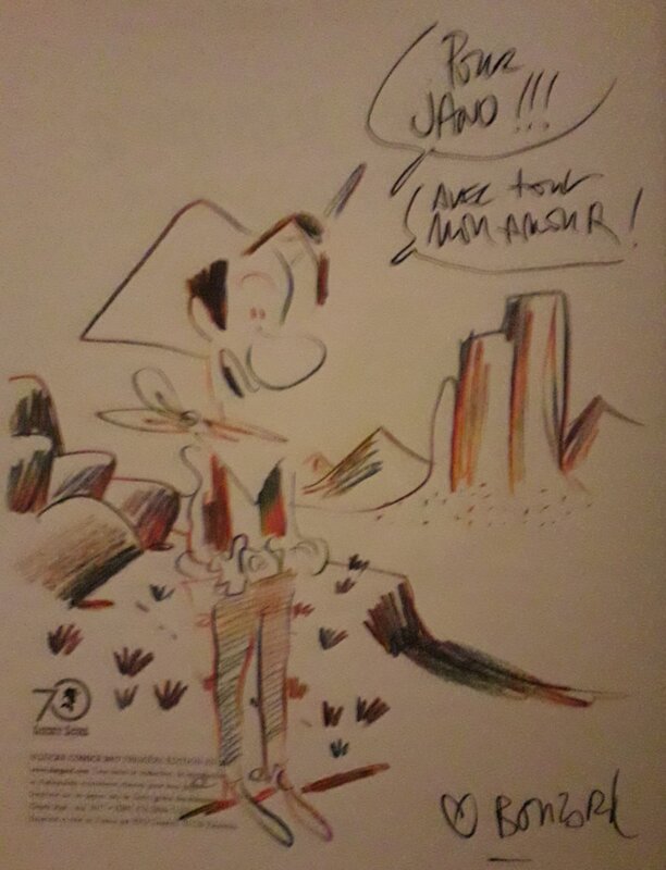 Lucky Luke by Guillaume Bouzard - Sketch