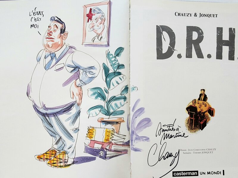 D.R.H. by Jean-Christophe Chauzy - Sketch