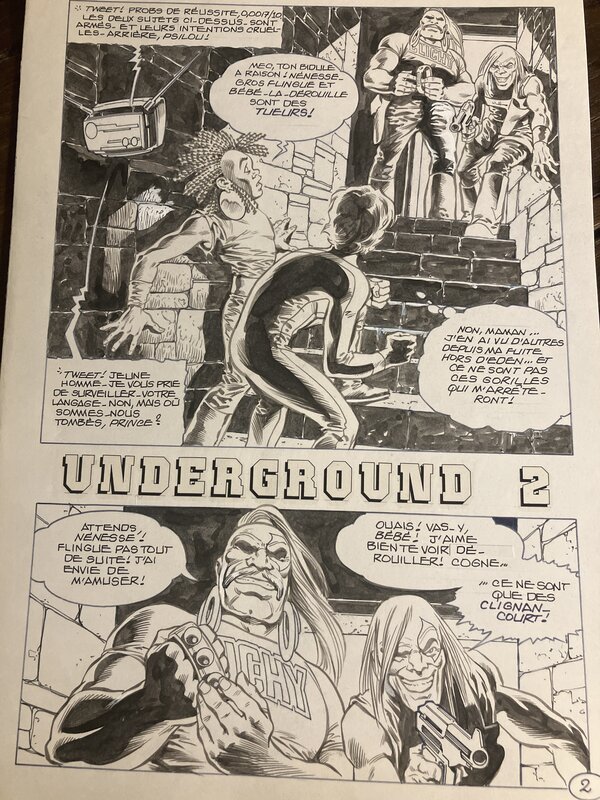 Epsilon UNDERGROUND 2 par jean yves MITTON - Comic Strip