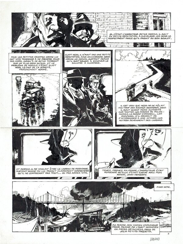 For sale - Hugues Labiano, Polar - Quelque chose de froid - P 3 - Comic Strip