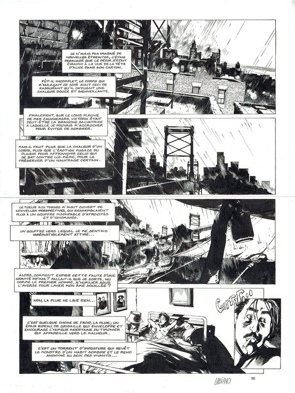 For sale - Hugues Labiano, Polar - Quelque chose de froid - P 32 - Comic Strip