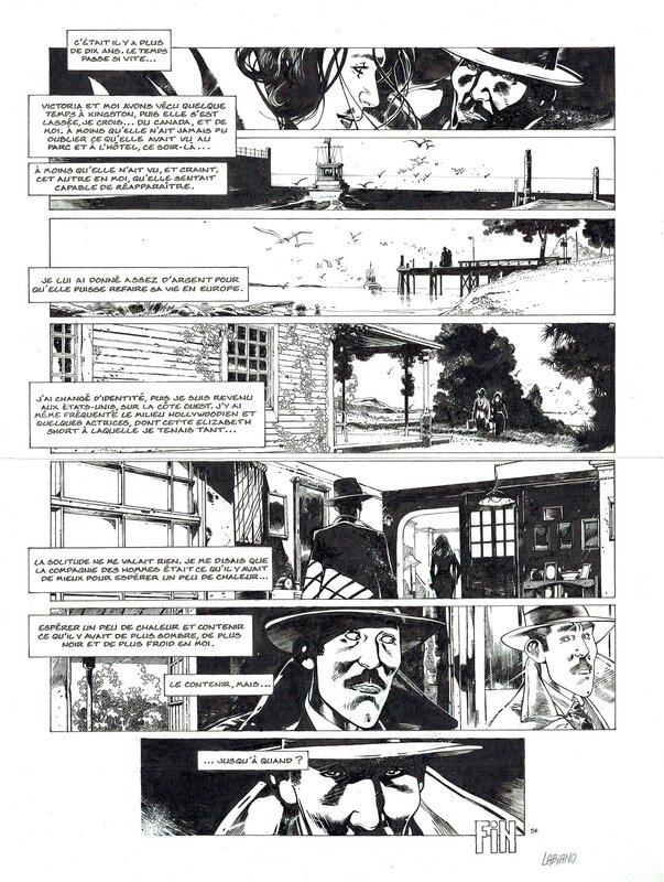 For sale - Hugues Labiano, Polar - Quelque chose de froid - P 54 - Comic Strip