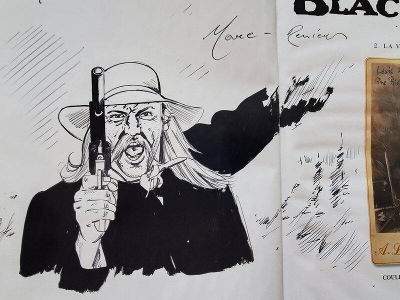 Marc-Renier, Yves Swolfs, BLACK HILLS 1890   T2 LA VOIE DU GUERRIER - Sketch