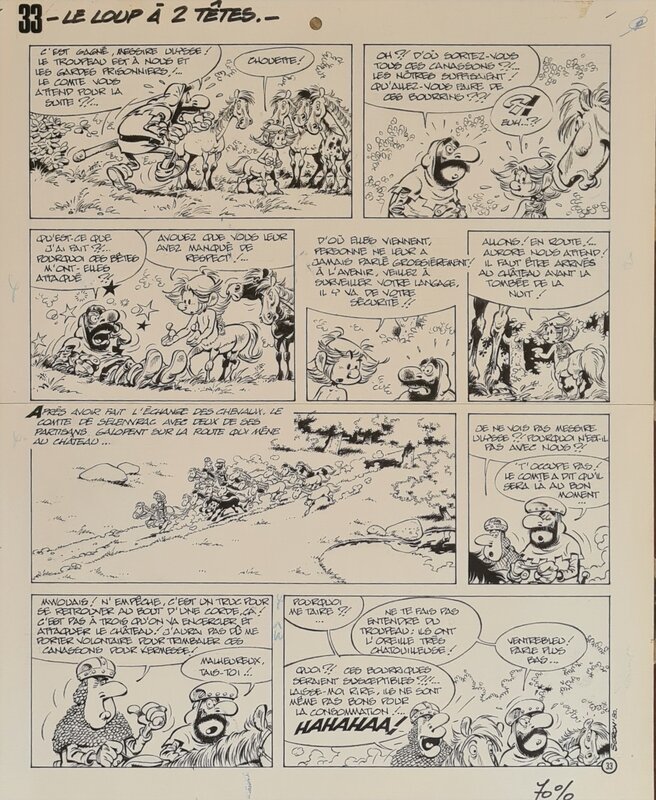 Le loup à 2 têtes by Pierre Seron - Comic Strip