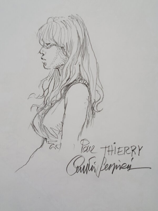Paolo Eleuteri Serpieri, DRUNNA   T6 APHRODISIA - Sketch