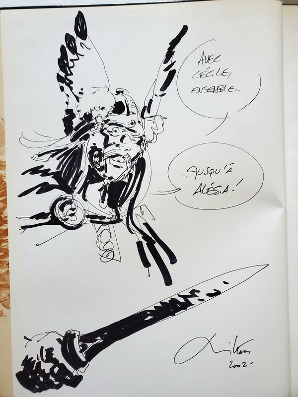 Jean-Yves Mitton, VAE VICTIS !   T7 YORC, LE BATELEUR - Sketch