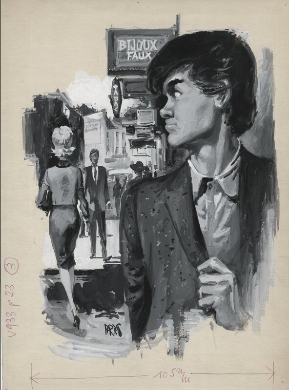 Peinture originale par Antonio Parras - Planche originale