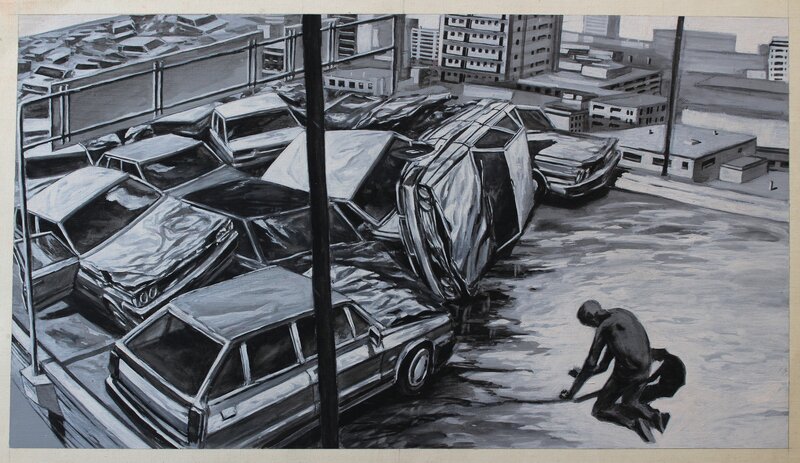 Condense by Ivan Brun - Original Illustration
