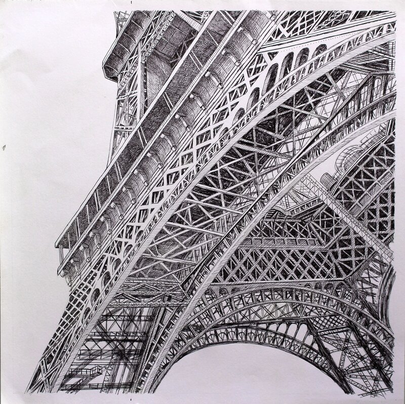 Rapsodie En France par Ivan Brun - Illustration originale