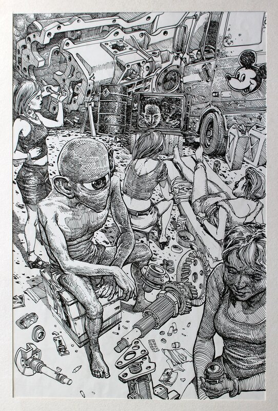Strange Boy par Ivan Brun - Illustration originale
