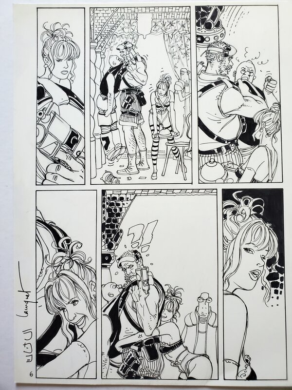 Christian Lamquet, TROPIQUE DES ETOILES - Comic Strip