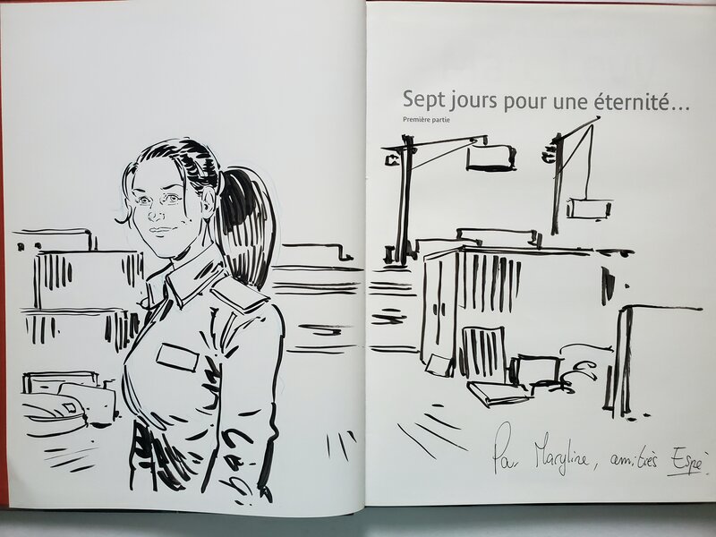 Espé, MARC LEVY   T1 SEPT JOURS POUR UNE ETERNITE... - Sketch