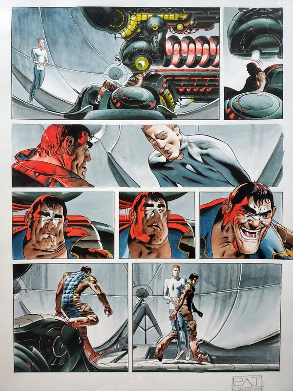Patrizio Evangelisti, FOURMI BLANCHE  T1 DU FOND DES ABYSSES  couleur directe - Comic Strip