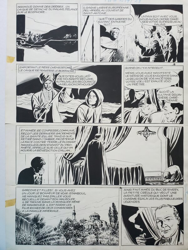 Gérald Forton, LES HISTOIRES DE L'ONCLE PAUL : COMMENT UNE PETITE FILLE DEVINT SULTANE ? - Comic Strip